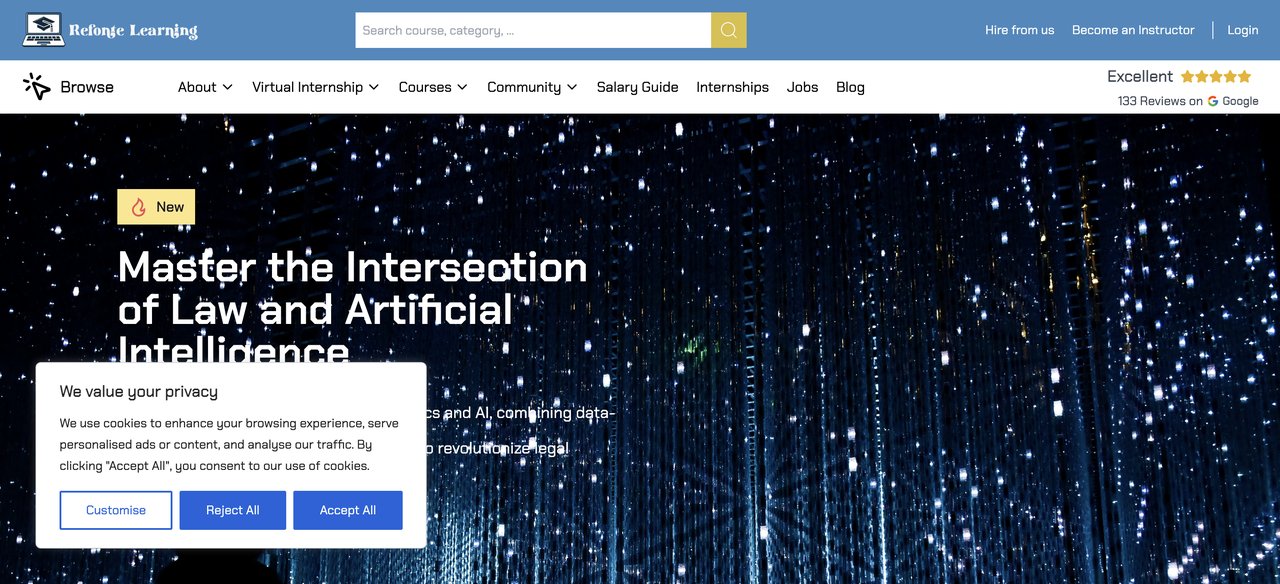 Refonte Learning Jurimetric & AI Program