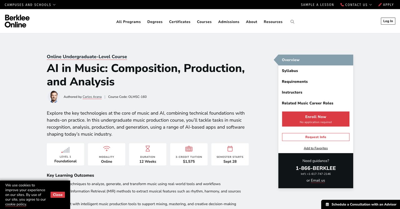AI in Music by Berklee Online