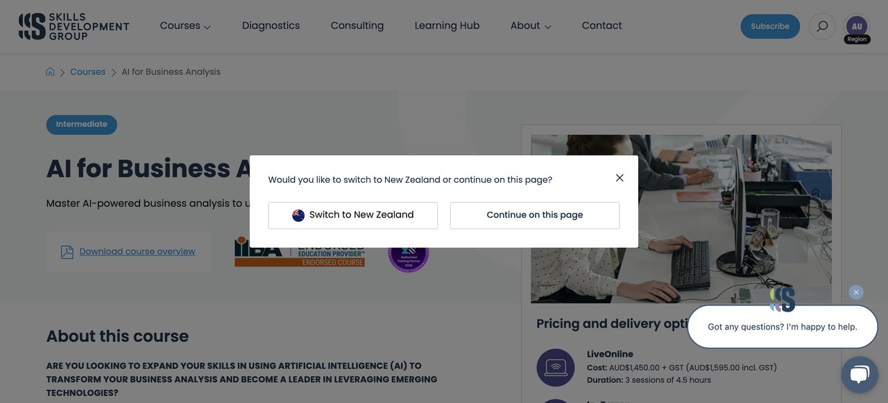 AI for Business Analysis