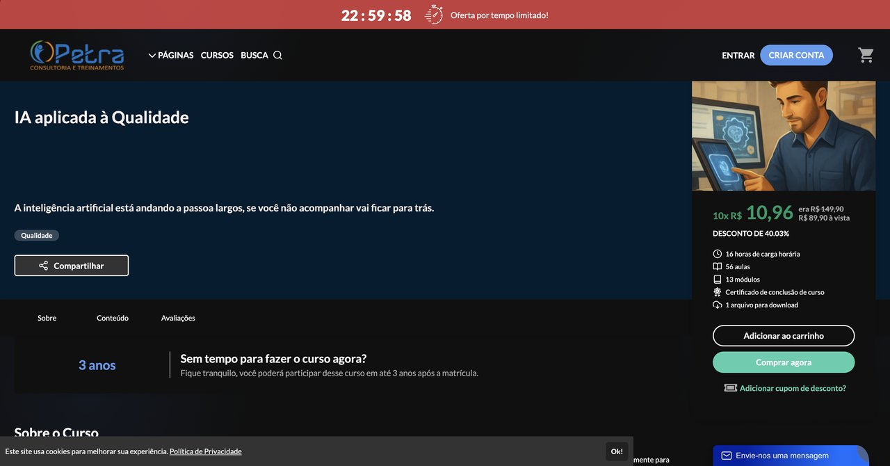 IA aplicada à Qualidade
