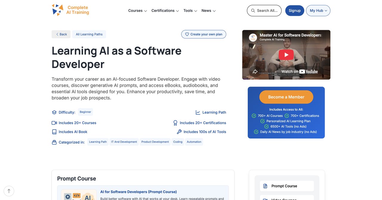 CompleteAI Training course screenshot