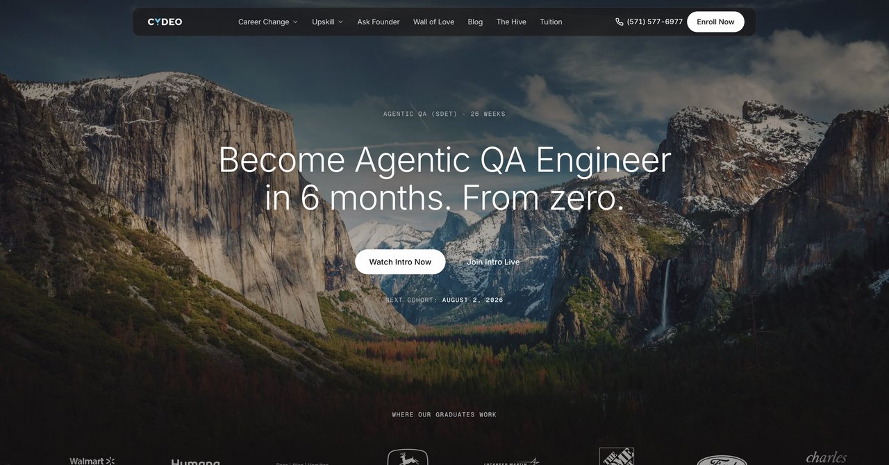 AI QA Automation SDET Program