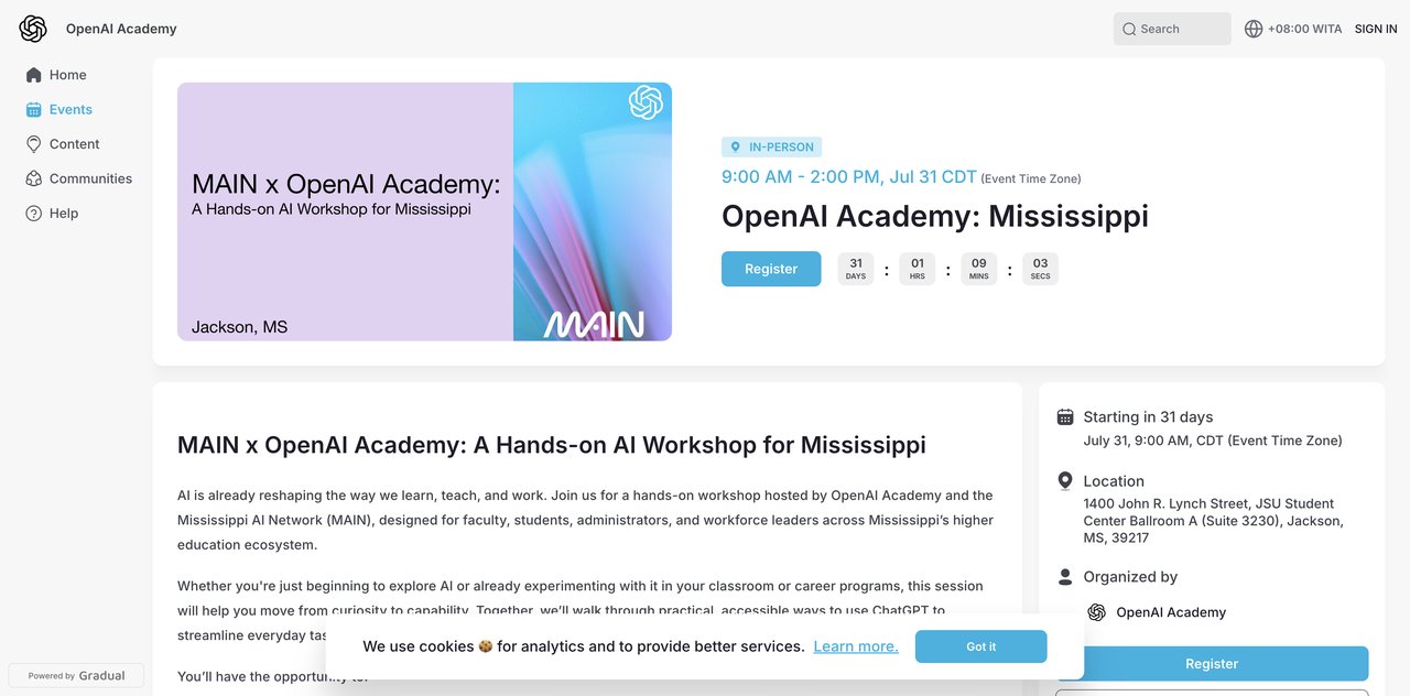 OpenAI Academy Mississippi