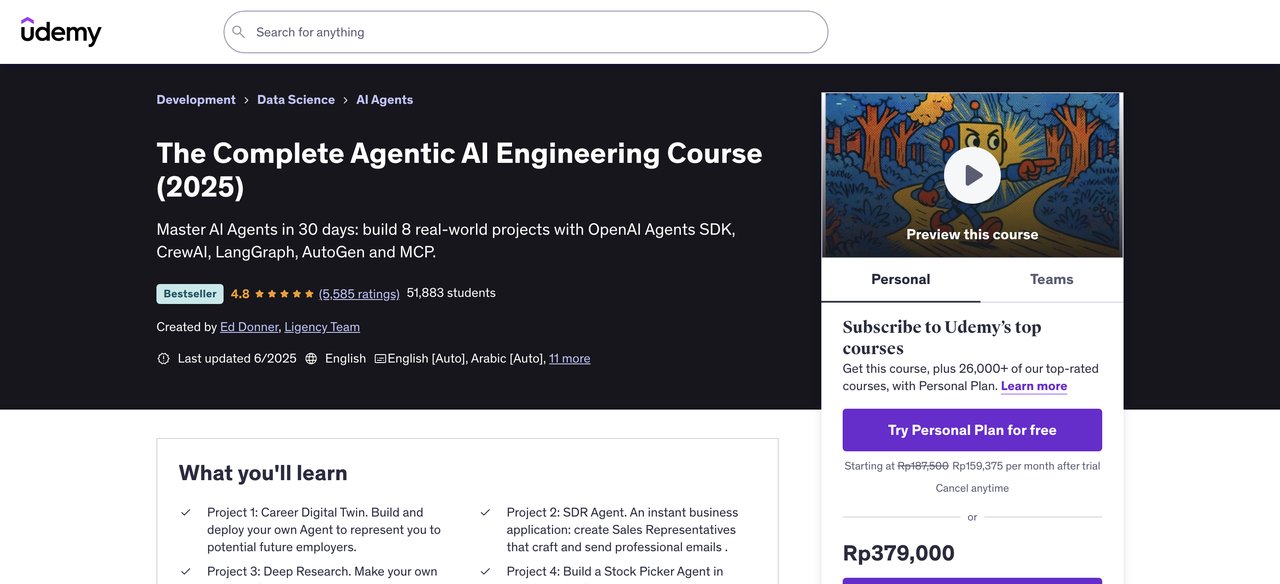 Agentic AI Engineering Course