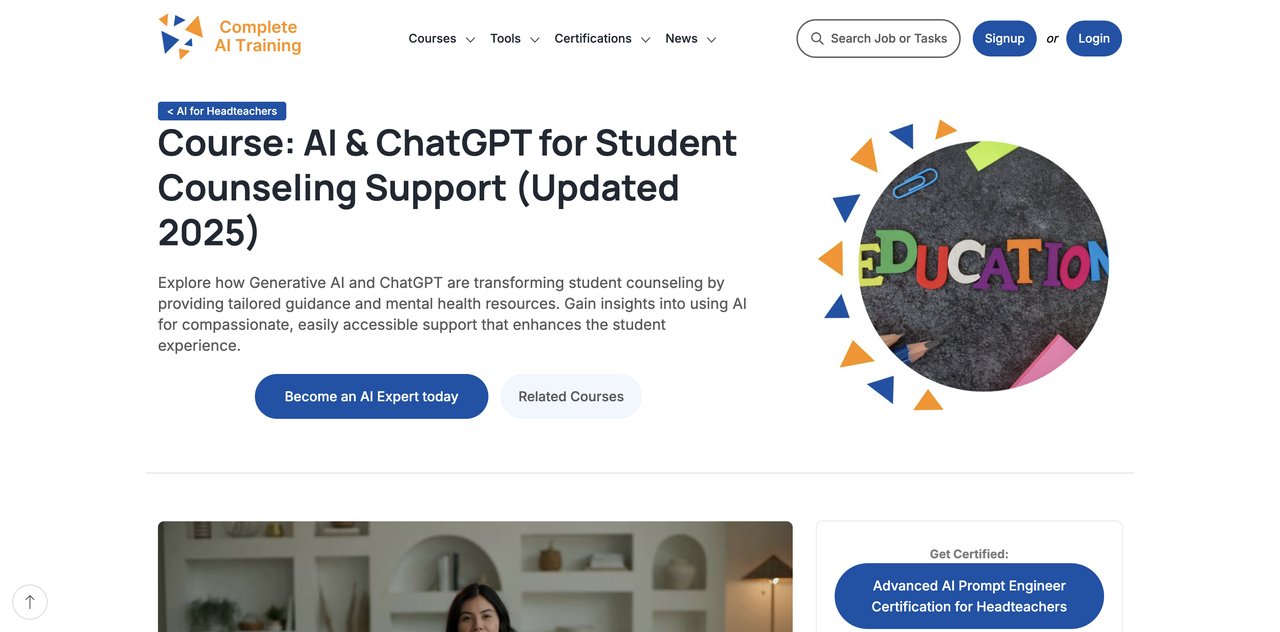 AI for Student Counseling Support