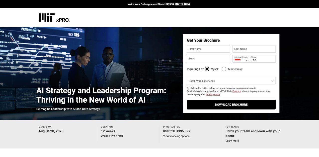 Designing and Building AI Products and Services by MIT xPRO