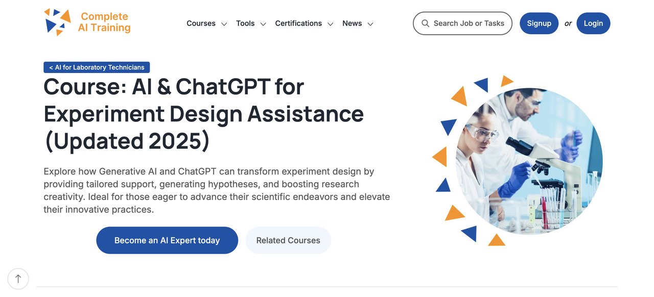 AI & ChatGPT for Experiment Design Assistance