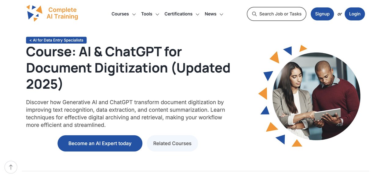 AI & ChatGPT for Document Digitization