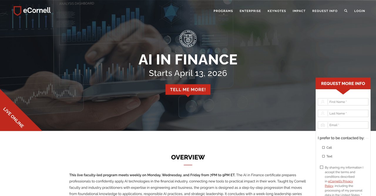 eCornell Finance AI