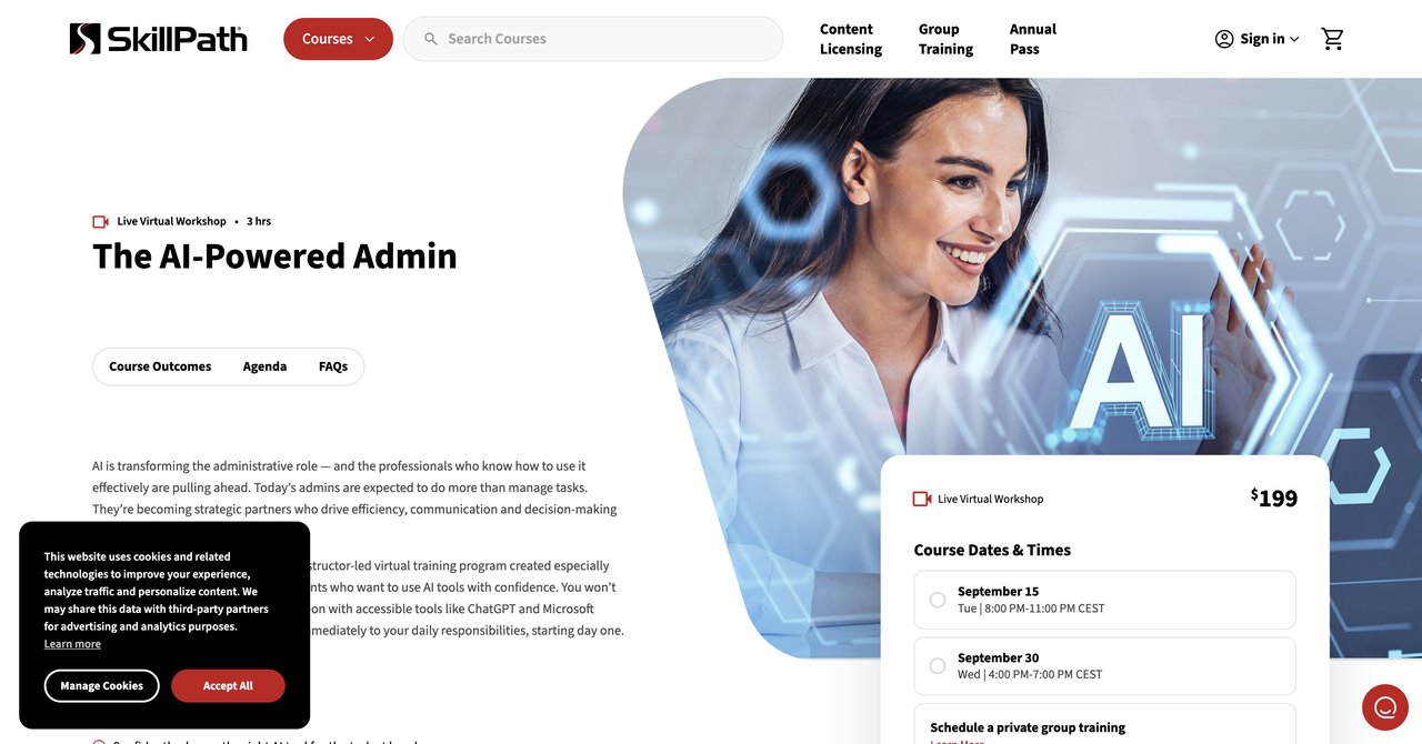 The AI-Powered Admin by SkillPath