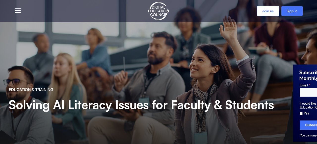 Certificate in AI for Higher Education