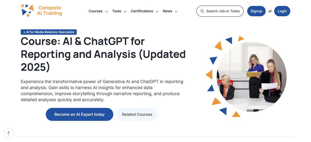 AI & ChatGPT for Reporting and Analysis