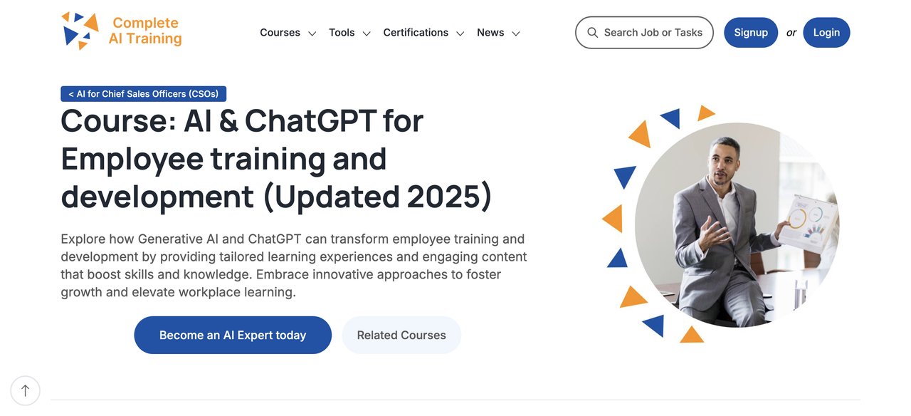 AI & ChatGPT for Employee Training and Development