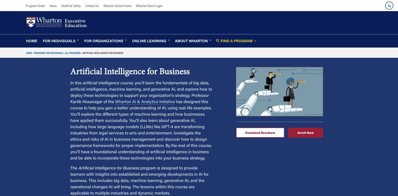 Artificial Intelligence for Business