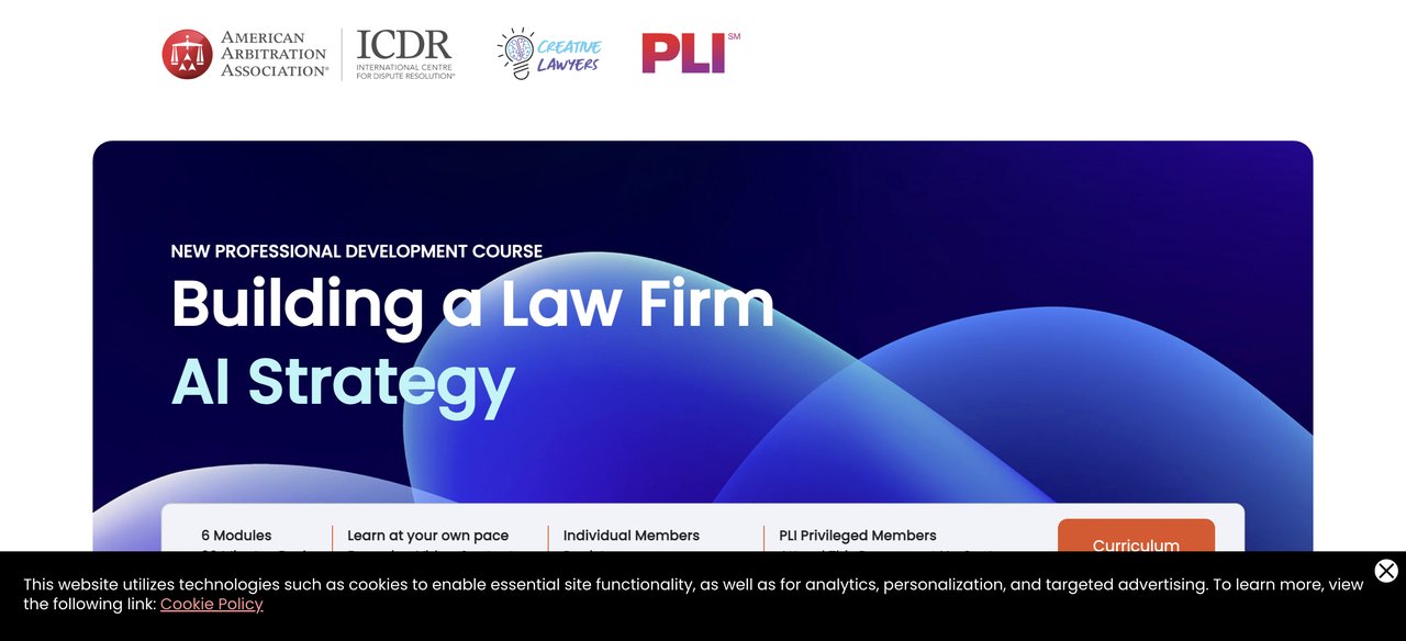 AI Course for Legal Professionals