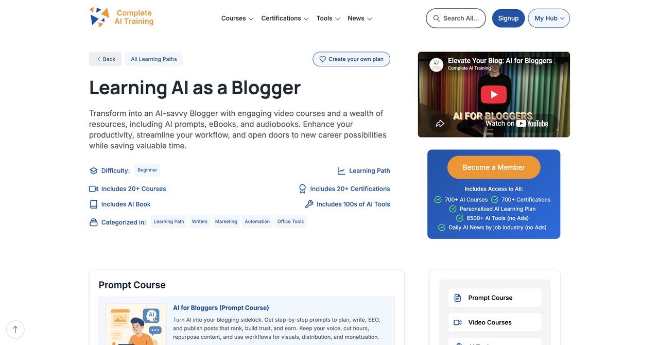 Complete AI Training Course