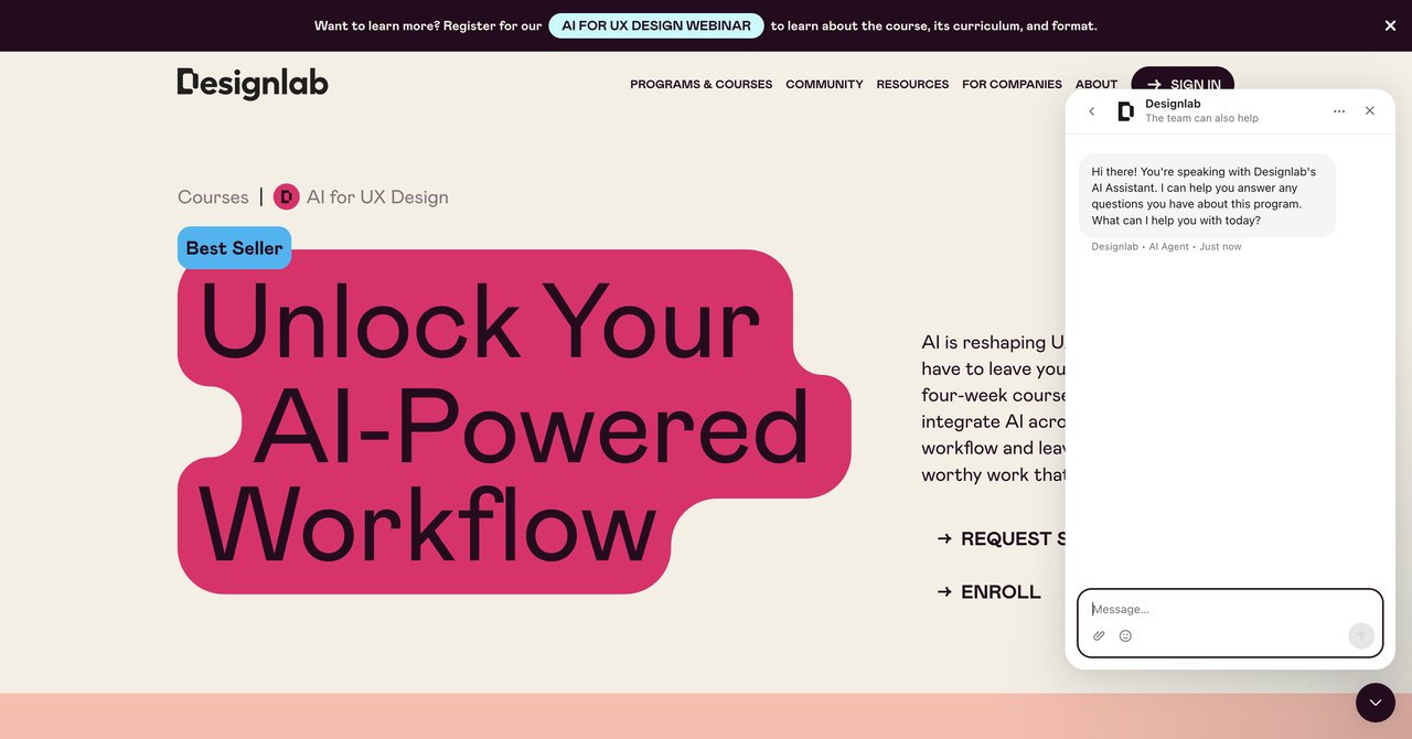 AI for UX Design Course by Designlab