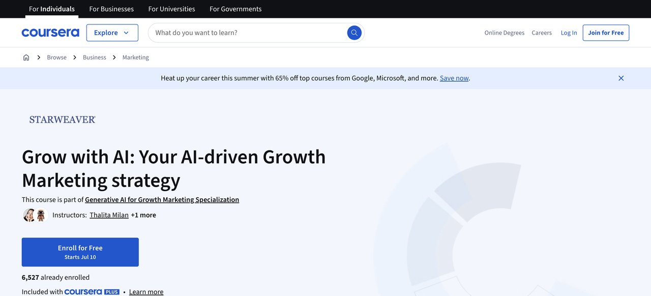 Grow with AI Course