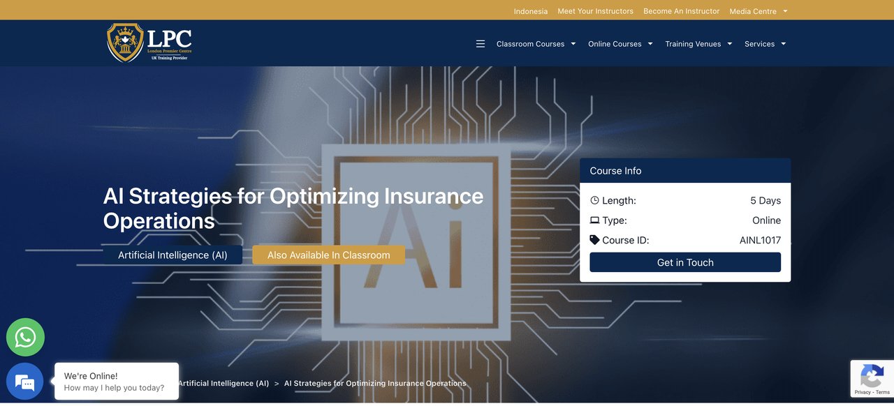 AI Strategies for Optimizing Insurance Operations