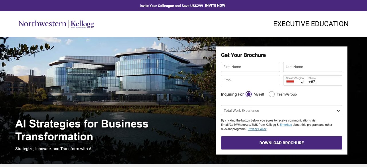 AI Applications for Growth by Northwestern