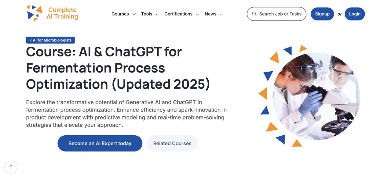 AI & ChatGPT for Fermentation Process Optimization