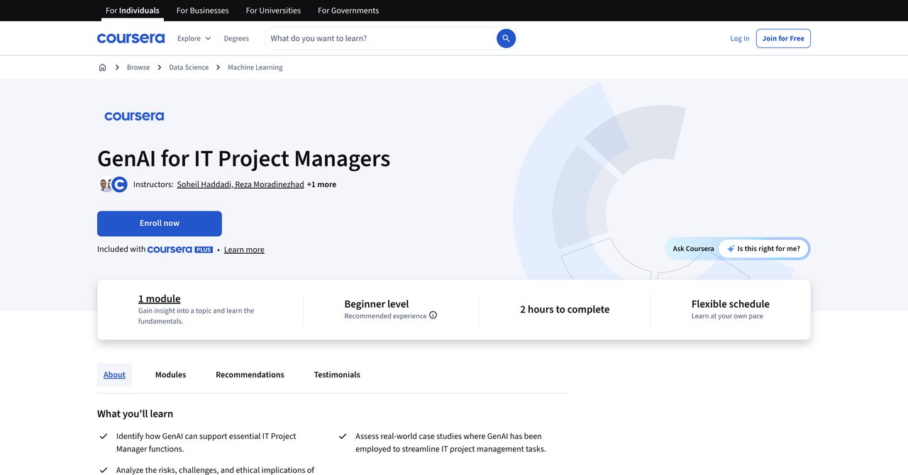 GenAI for IT Project Managers