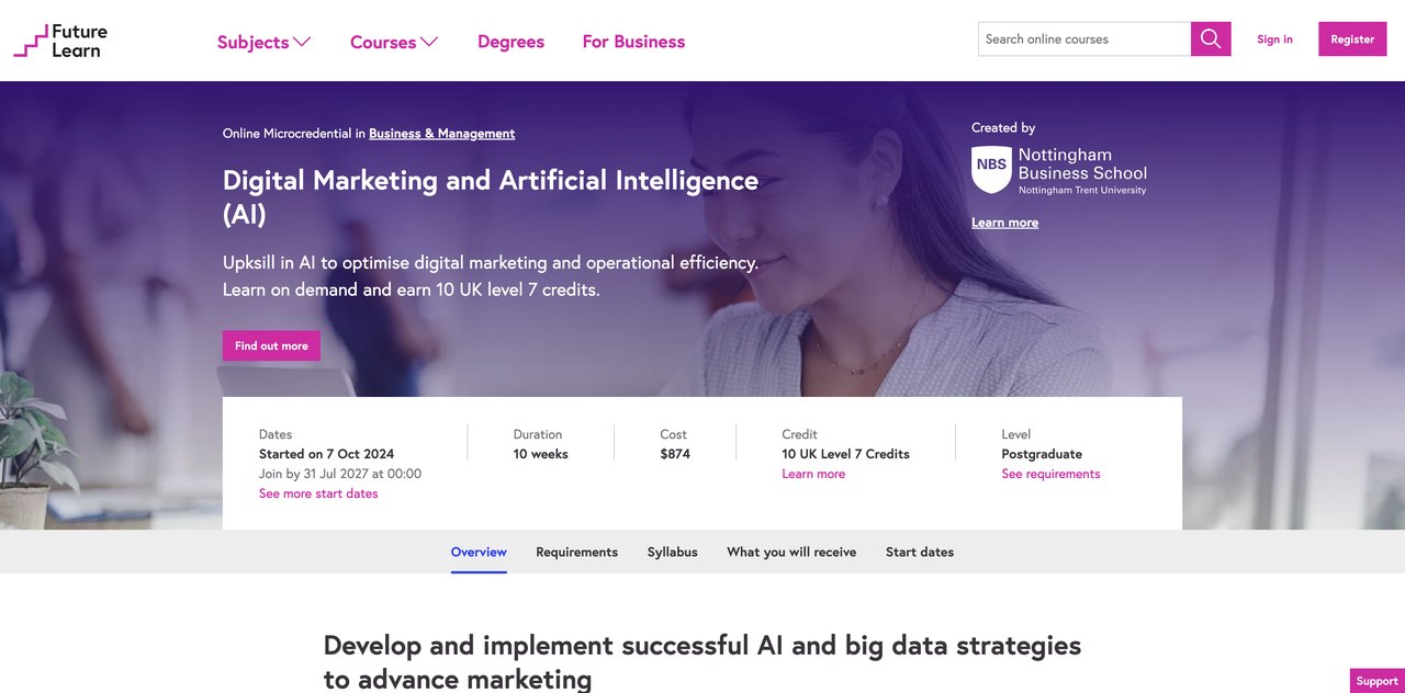 AI and Data Analytics for Marketing