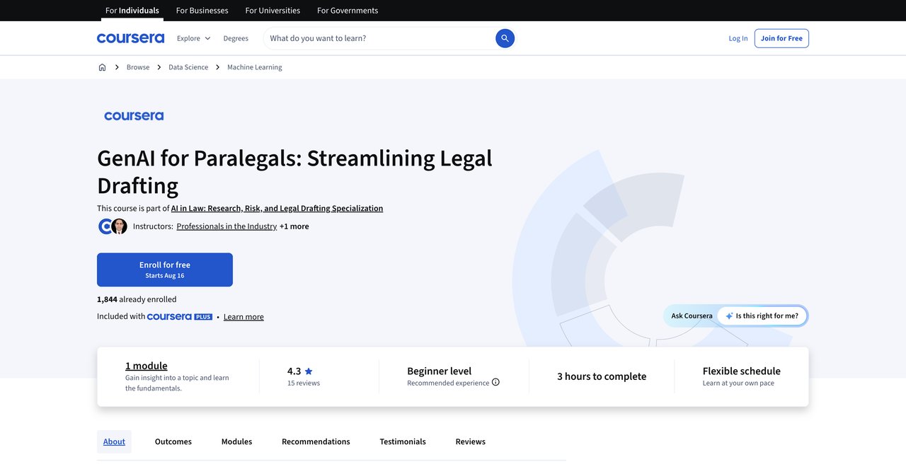 GenAI for Paralegals Streamlining Legal Drafting