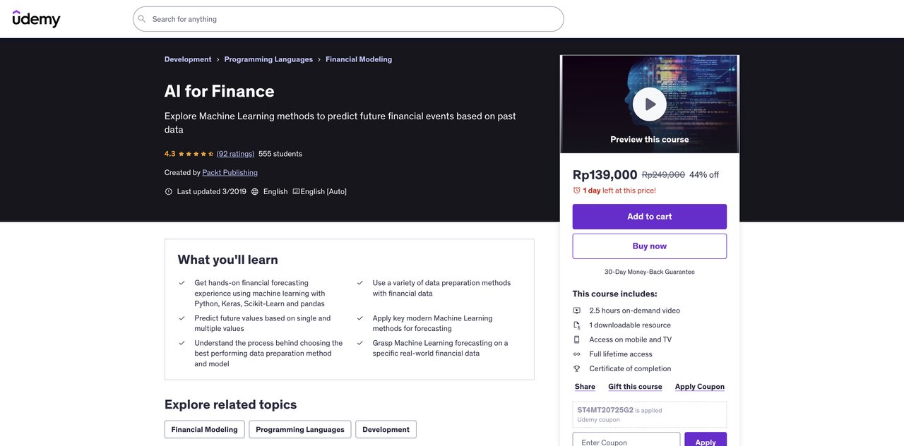 AI for Finance