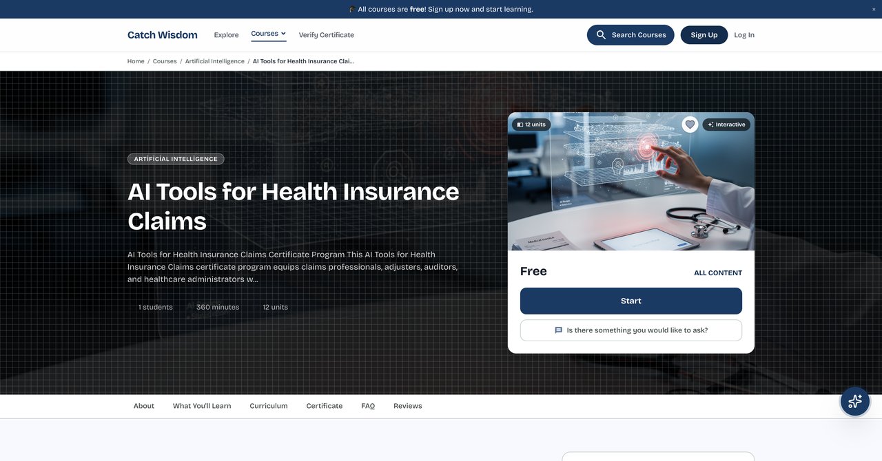 AI Tools for Health Insurance Claims