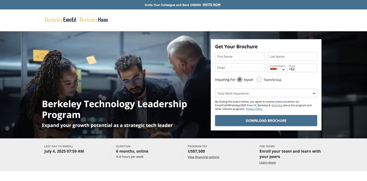 Berkeley Technology Leadership Program