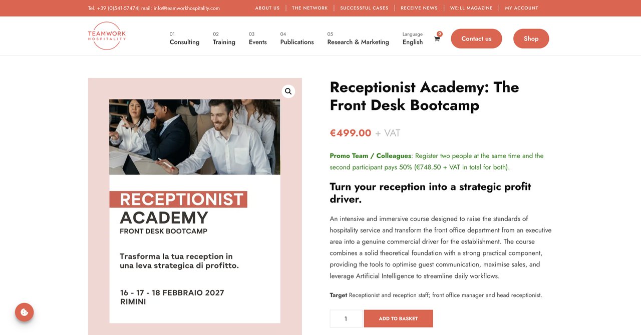 Receptionist Academy: The Front Desk Bootcamp