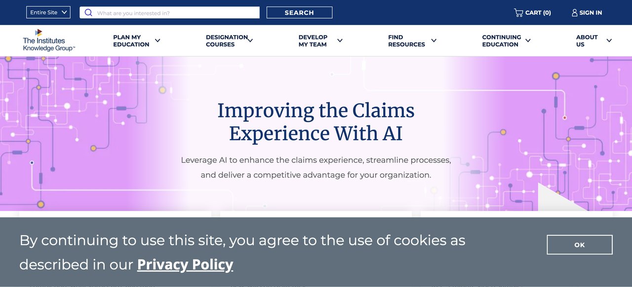 Improving the Claims Experience With AI