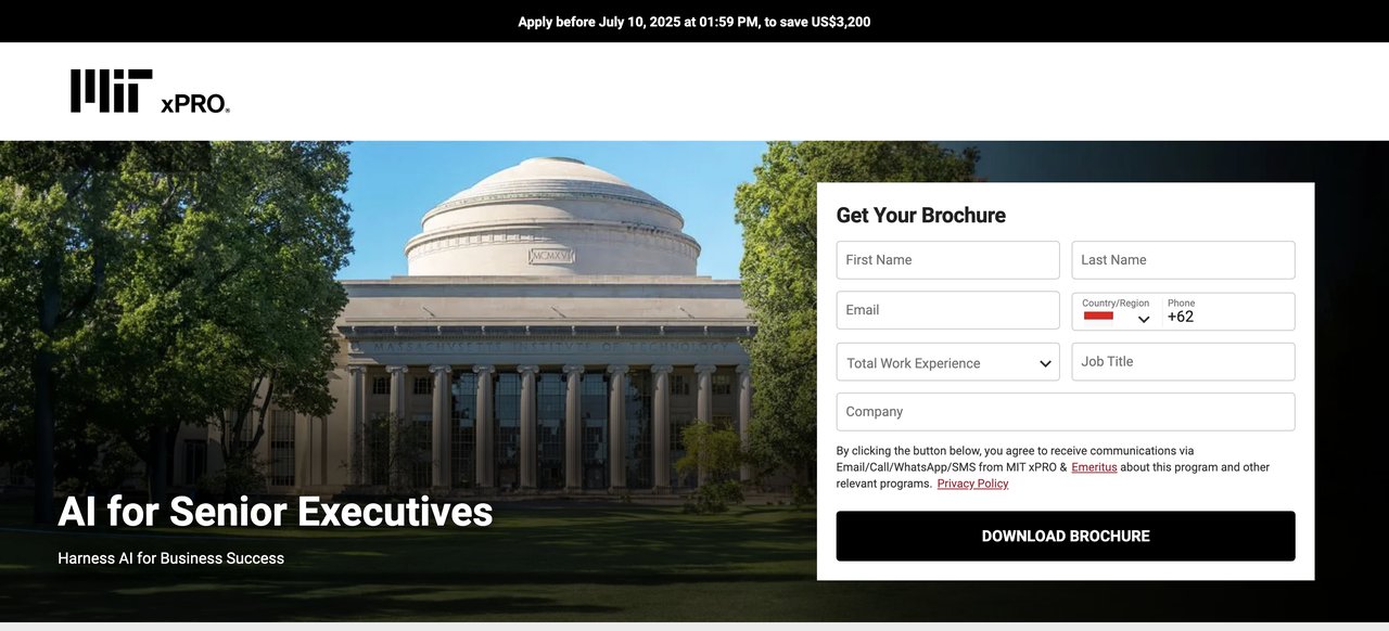 AI for Senior Executives & CSuite Program