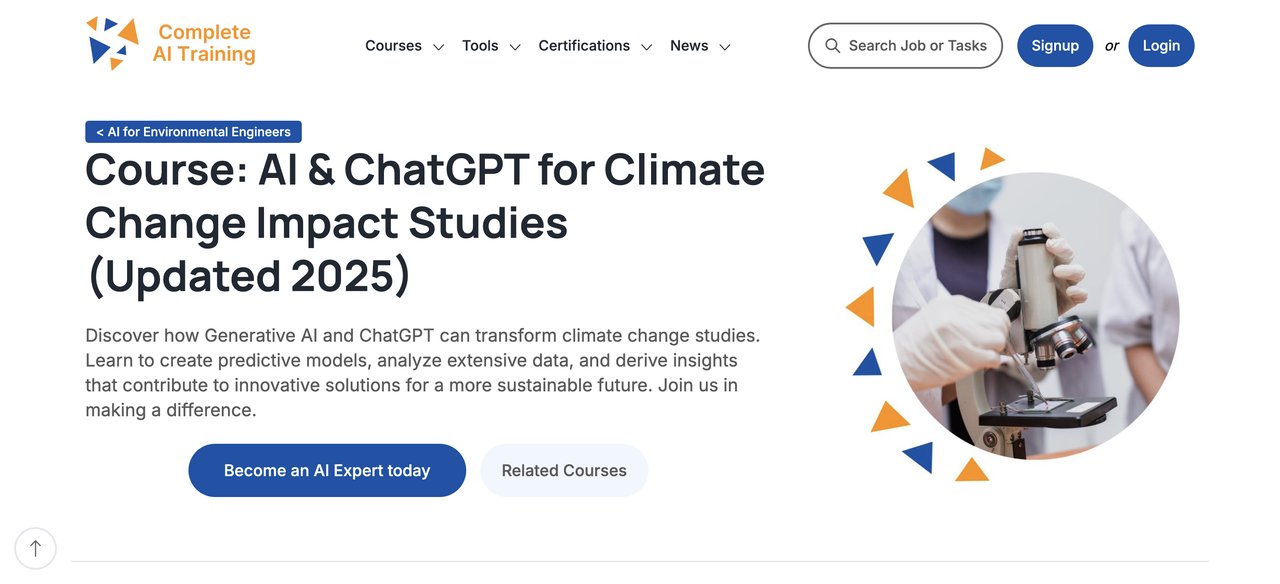 AI for Climate Change Impact