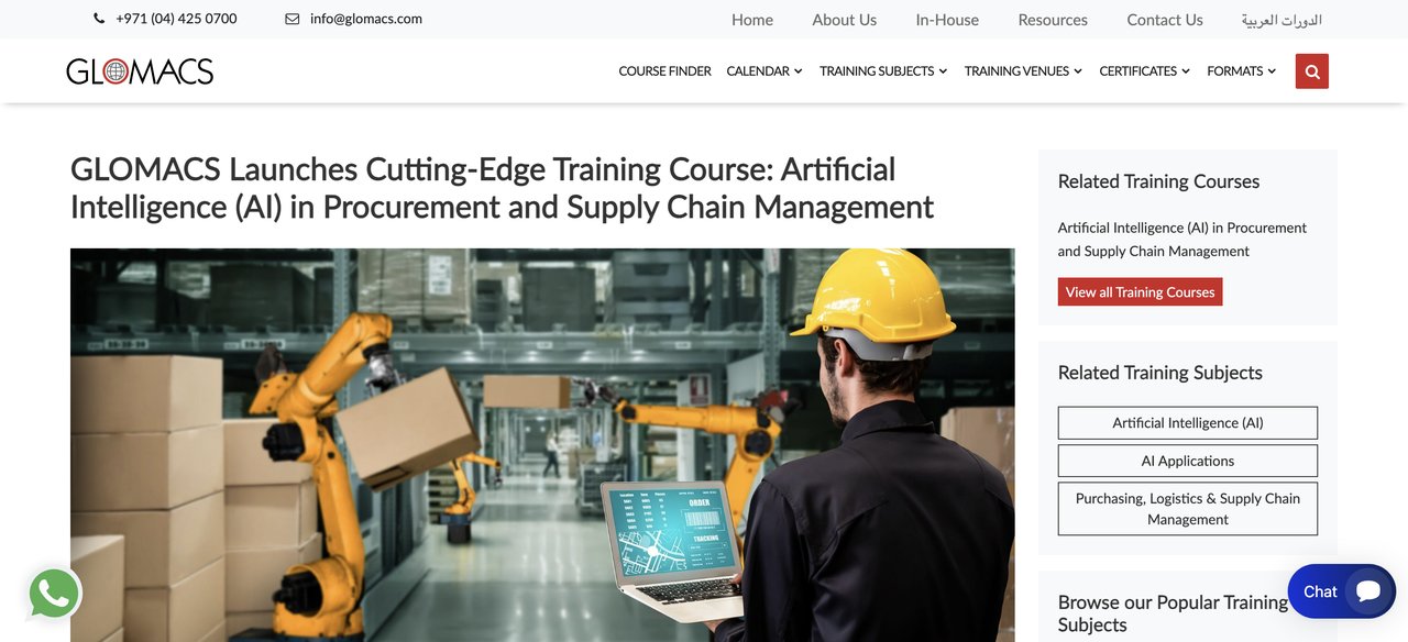 Artificial Intelligence in Procurement and Supply Chain Management