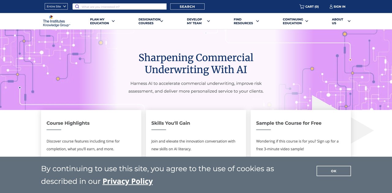 Sharpening Commercial Underwriting With AI