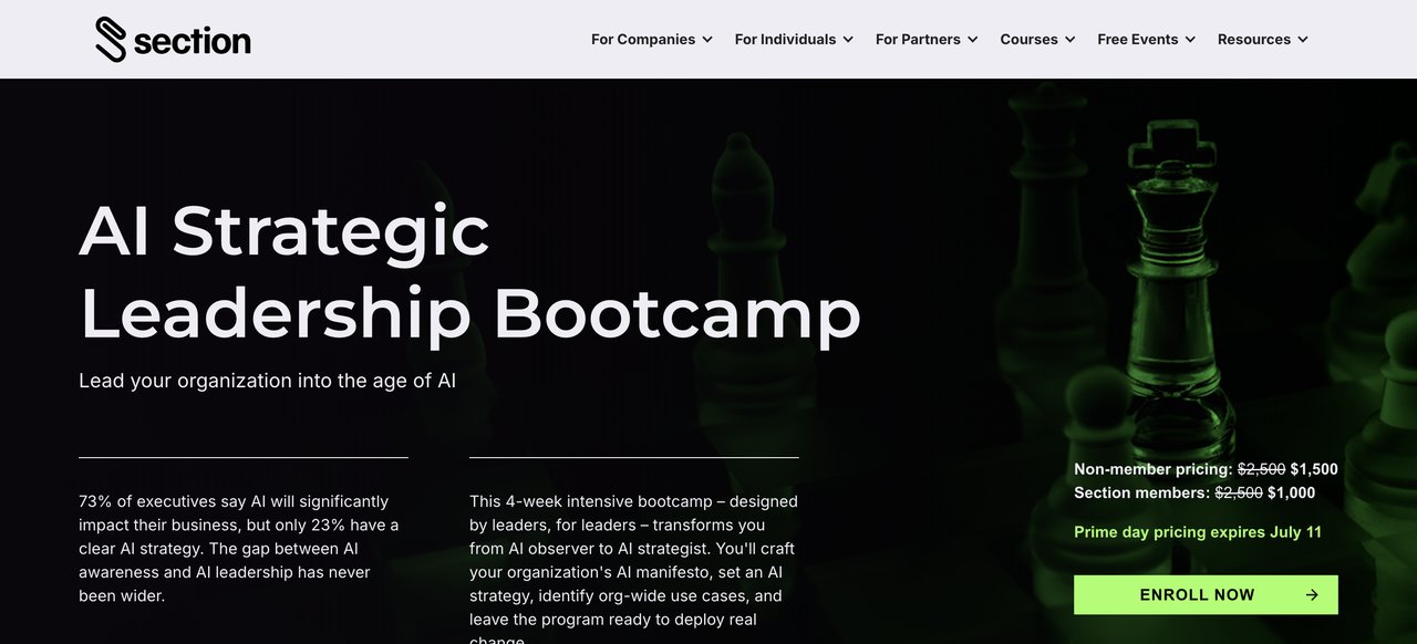 AI Strategic Leadership Bootcamp