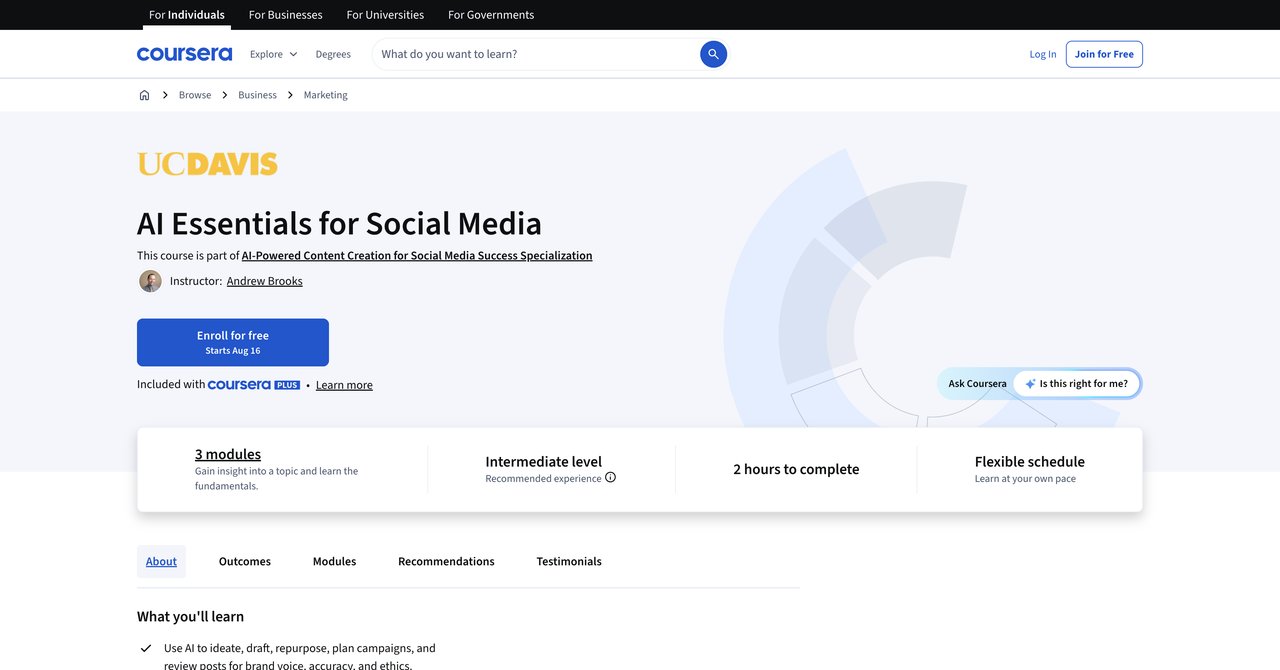 AI Essentials for Social Media