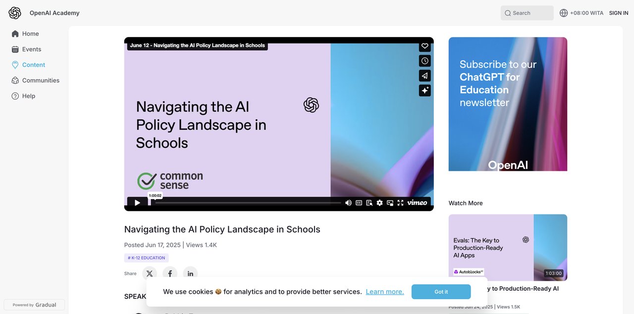 AI Policy Landscape in Schools