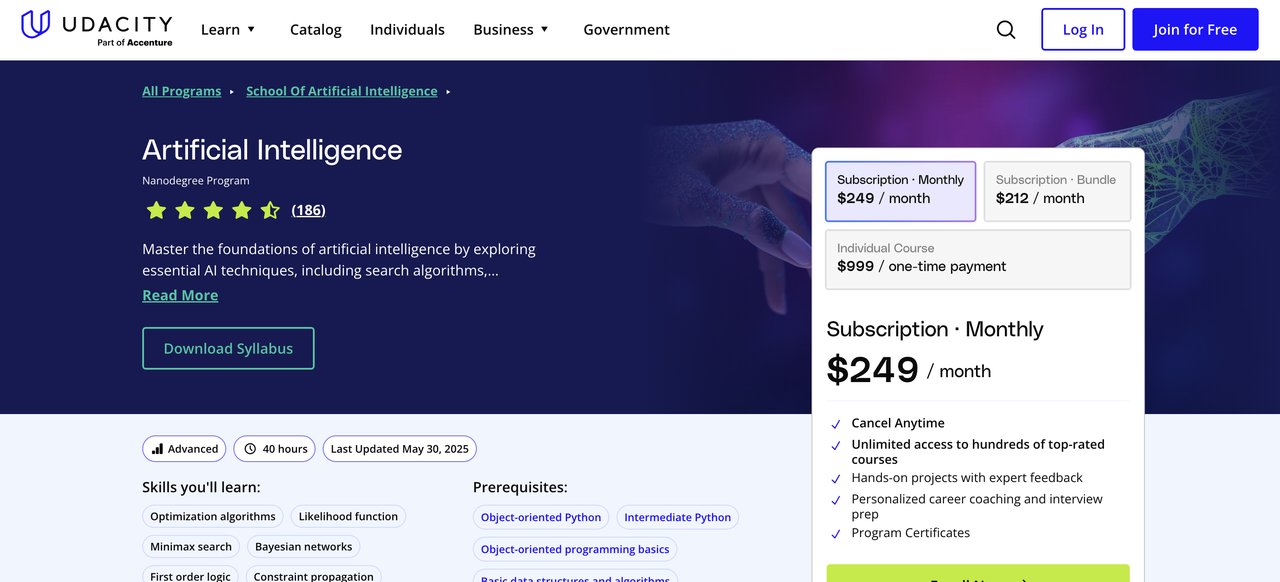Artificial Intelligence Nanodegree Program