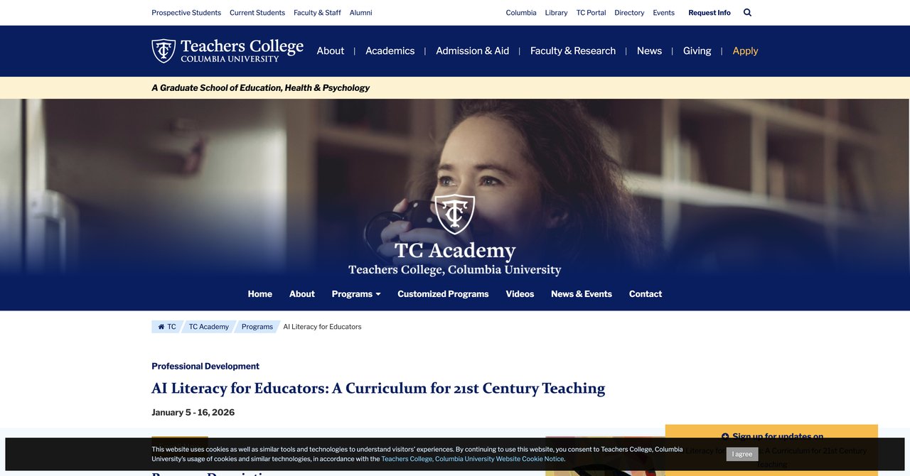 AI Literacy for Educators
