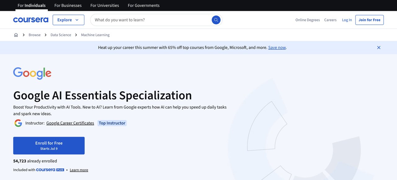 Google AI Essentials