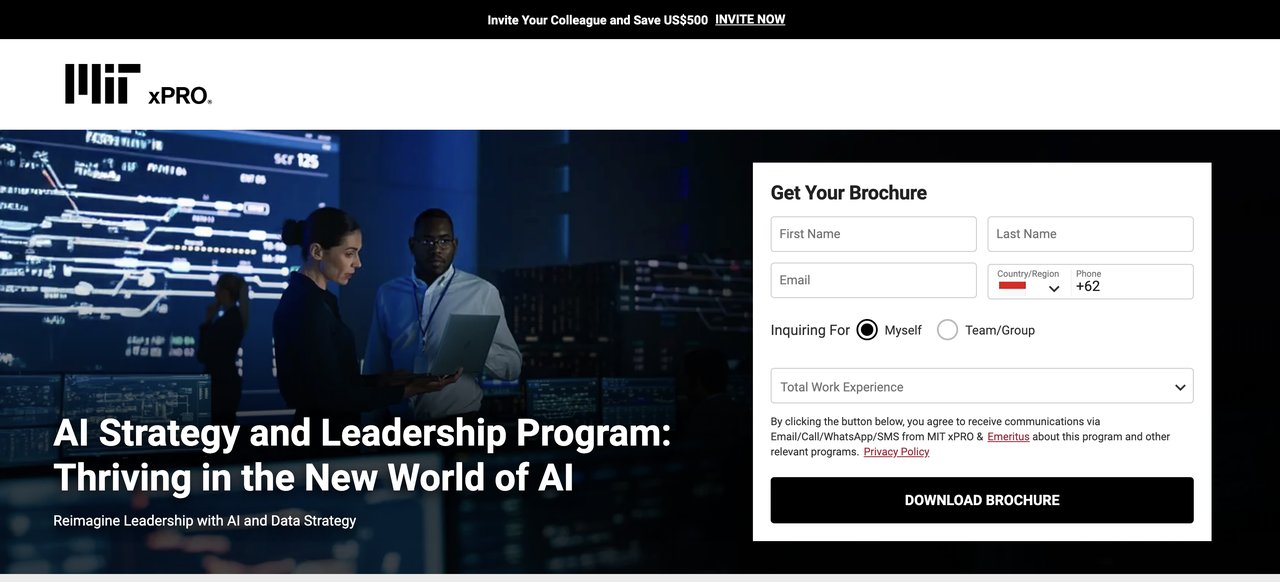 MIT xPRO Designing and Building AI Products and Services