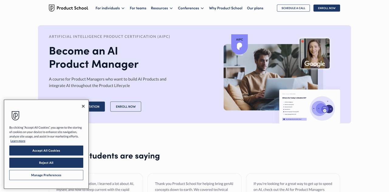 Product School AI Course