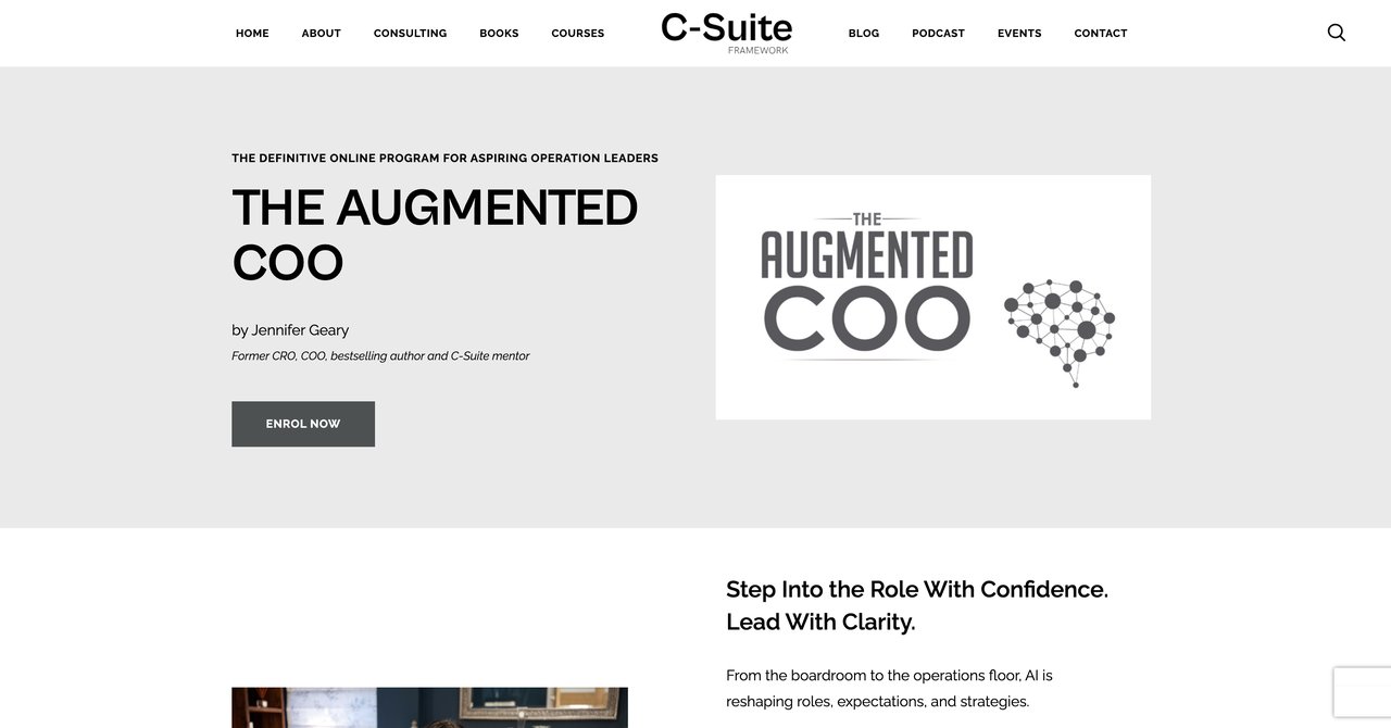 The Augmented COO