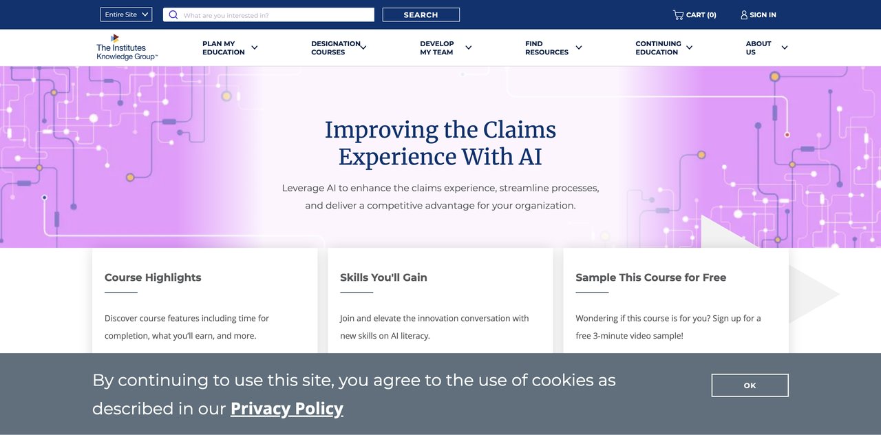 Improving the Claims Experience With AI