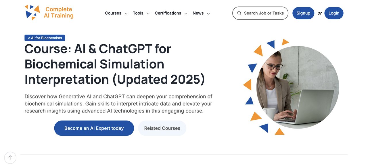 AI & ChatGPT for Biochemical Simulation Interpretation