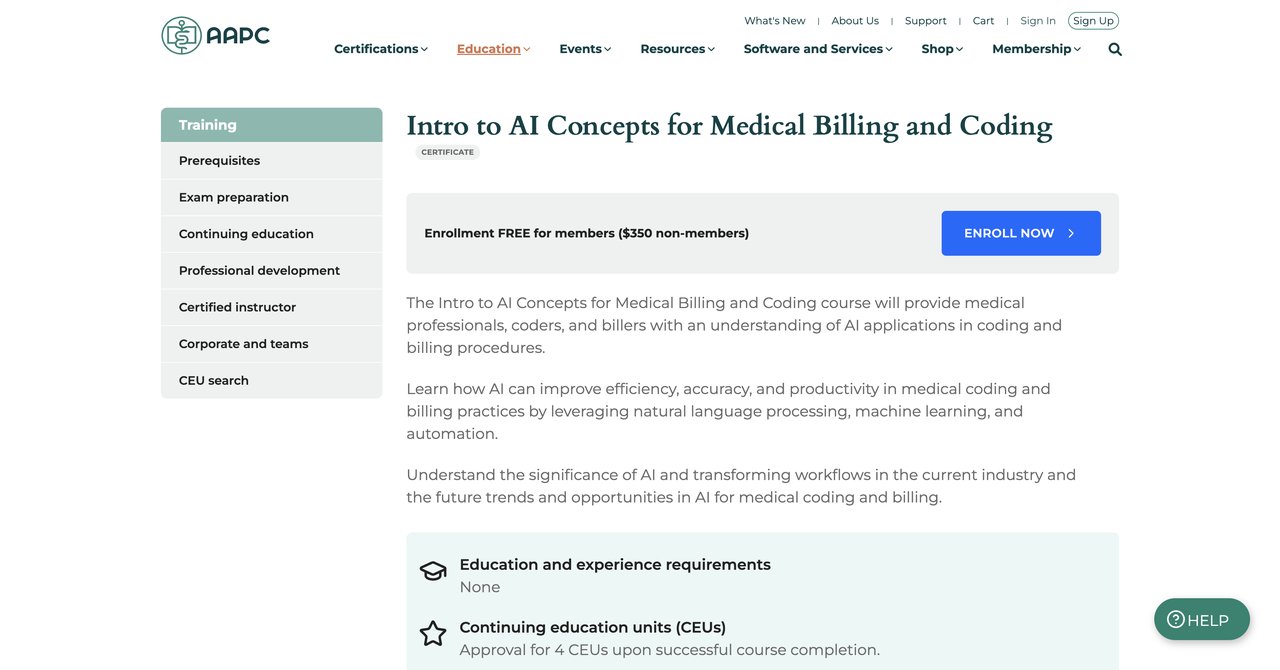 Intro to AI Concepts by AAPC