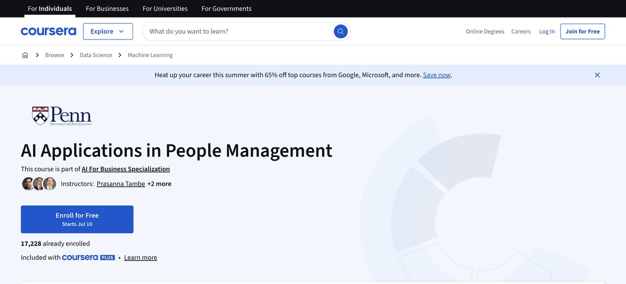 AI Applications in People Management